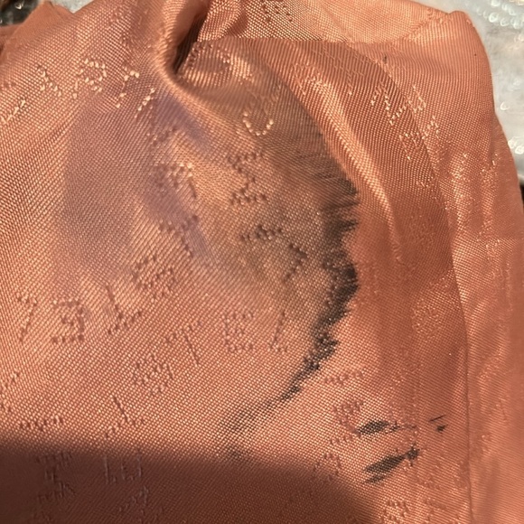 stella Mc Carney like new lg fold over or strap metallic bag - Picture 8 of 11